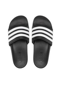 Adidas - adidas Klapki adilette Comfort GZ5891 Czarny. Kolor: czarny. Materiał: skóra #4