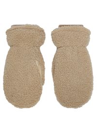 only - ONLY Rękawiczki Damskie Thea Teddy 15323520 Écru. Materiał: poliester, materiał