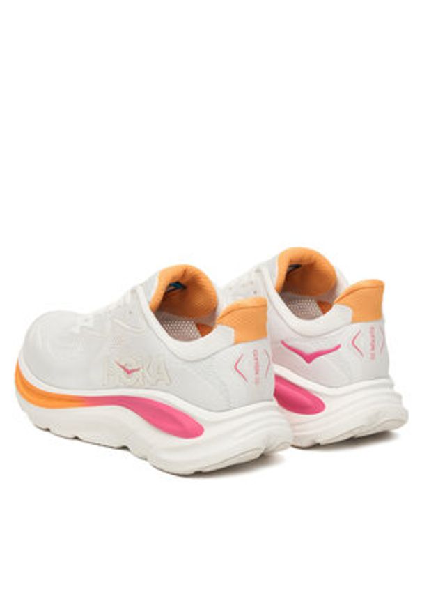HOKA - Hoka Buty do biegania Clifton 10 1162031 Biały. Kolor: biały. Materiał: materiał