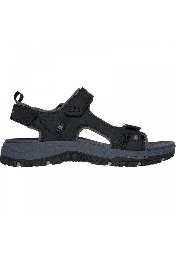 skechers - Sandały męskie SKECHERS Prewitt Rigdon. Kolor: czarny