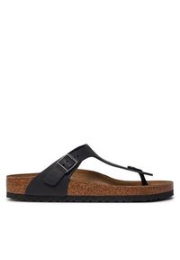 Birkenstock Japonki Gizeh Bs 845251 Czarny. Kolor: czarny. Materiał: skóra #4