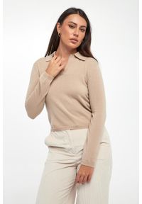 Sweter damski dziewicza wełna z kaszmirem Moxa MM. Materiał: kaszmir, wełna #1