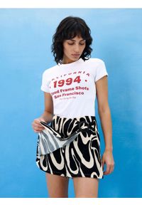 Sinsay - Spódnico-spodenki w abstrakcyjny wzór - wielobarwny