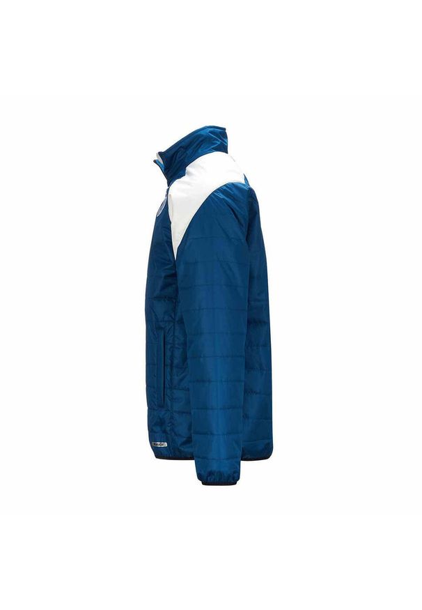 Kappa - Parka AS Monaco Pro 7 2023/24. Kolor: niebieski, wielokolorowy, biały. Sport: piłka nożna