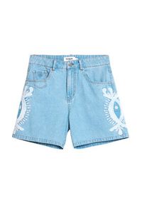 Desigual Szorty jeansowe Wakand 26SWDD45 Niebieski Relaxed Fit. Kolor: niebieski. Materiał: bawełna #6