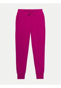 4f - 4F Spodnie dresowe 4FJWSS24TTROF587 Różowy Regular Fit. Kolor: różowy. Materiał: bawełna #6