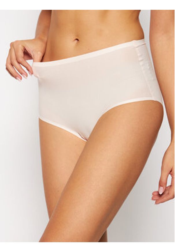Chantelle Figi klasyczne z wysokim stanem Soft Stretch C26470 Różowy. Stan: podwyższony. Kolor: różowy. Materiał: syntetyk