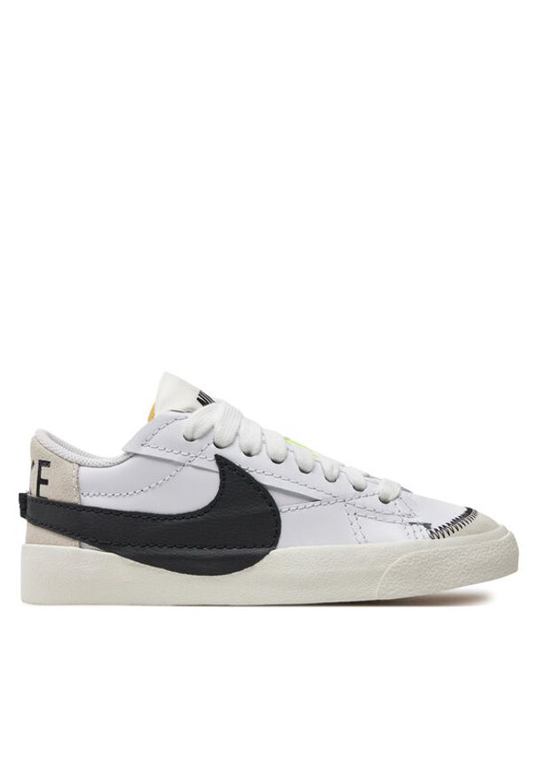 Nike Sneakersy Blazer Low '77 Jumbo DQ1470 101 Biały. Kolor: biały. Materiał: skóra