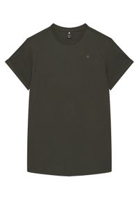 G-Star RAW - G-Star Raw T-Shirt Lash D16396-B353 Szary ciemny Relaxed Fit. Kolor: szary. Materiał: bawełna #1