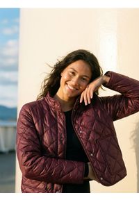 Sinsay - Kurtka pikowana - bordowy. Kolor: czerwony