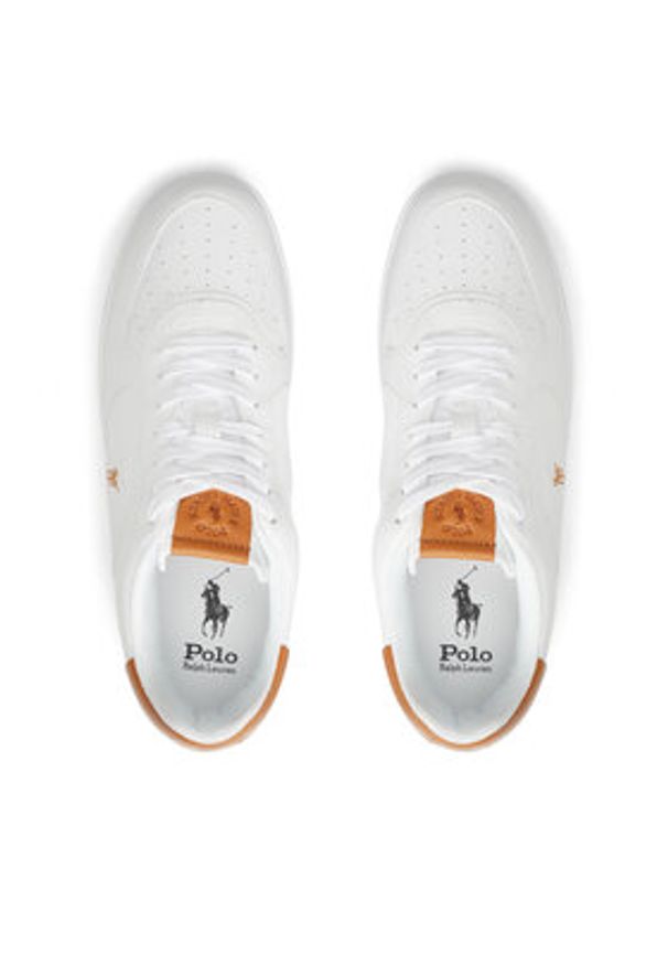 Polo Ralph Lauren Sneakersy Masters Court 809923071002 Biały. Kolor: biały. Materiał: skóra