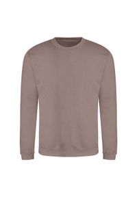 AWDIS - Zwykła Bluza Unisex Dla Dorosłych. Kolor: brązowy