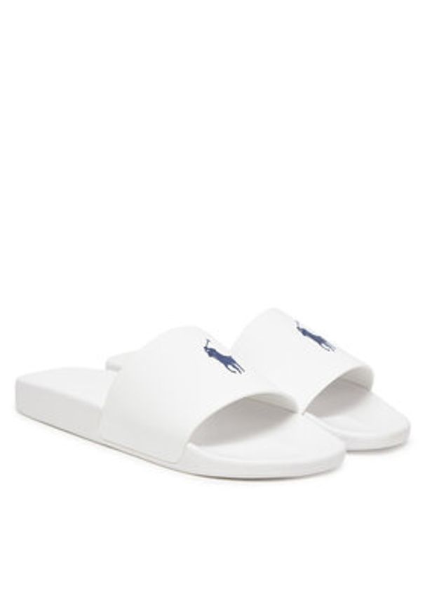 Polo Ralph Lauren Klapki 809961001004 Biały. Kolor: biały