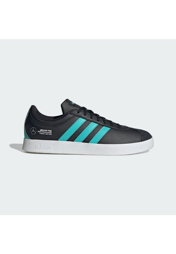 Adidas - Buty Mercedes - Amg Petronas Formula One Team Vl Court. Kolor: czarny, biały, niebieski, wielokolorowy