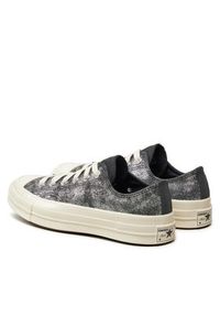 Converse Trampki Chuck 70 Suede Shimmer Ox A10379C Szary. Kolor: szary. Materiał: skóra, zamsz #4