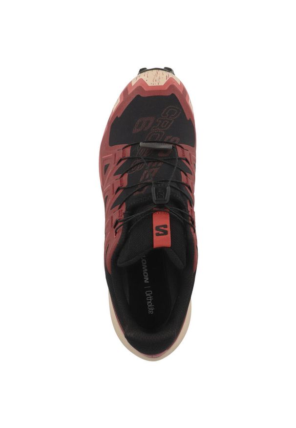 salomon - Buty do biegania męskie Salomon Speedcross 6 Gtx. Kolor: czerwony. Materiał: materiał, syntetyk. Szerokość cholewki: normalna. Model: Salomon Speedcross