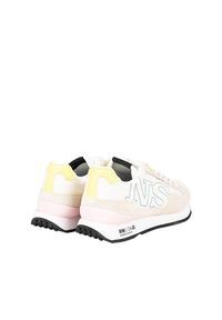 North Sails Sneakersy "Hitch" | RW-04 BRINK-062 | Hitch | Kobieta | Biały, Żółty, Różowy. Kolor: różowy, wielokolorowy, biały, żółty. Materiał: materiał, skóra. Wzór: aplikacja, kolorowy