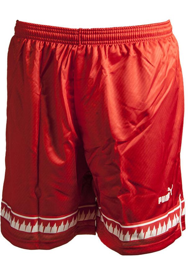Puma Czerwone M Szorty Sportowe - Lekkie i Oddychające dla Mężczyzn. Kolor: czerwony. Materiał: poliester. Sport: fitness