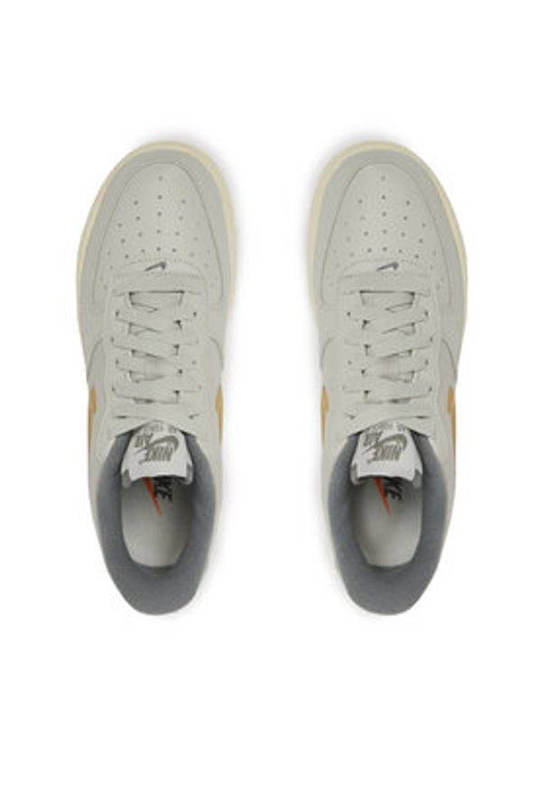 Nike Sneakersy Air Force 1 '07 Lx DC8894 001 Szary. Kolor: szary. Materiał: skóra. Model: Nike Air Force