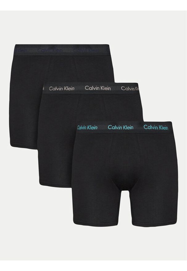 Calvin Klein Underwear Komplet 3 par bokserek 000NB1770A Czarny. Kolor: czarny. Materiał: bawełna