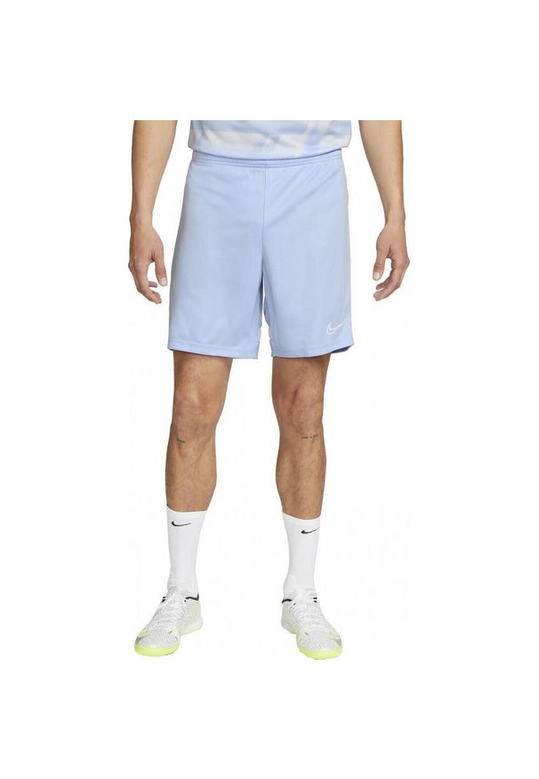 Nike - Męskie Spodenki Academy DriFIT. Kolor: niebieski. Sport: turystyka piesza