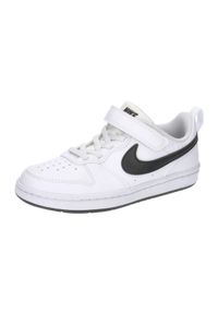 Buty Dziecko Nike Court Borough Low Recraft Ps biały. Okazja: na co dzień. Kolor: biały. Materiał: syntetyk, materiał. Szerokość cholewki: normalna. Model: Nike Court. Sport: turystyka piesza