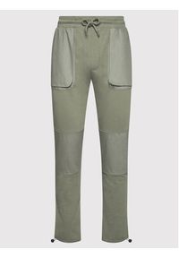 Only & Sons Spodnie dresowe Ronald 22020688 Zielony Regular Fit. Kolor: zielony. Materiał: bawełna, dresówka