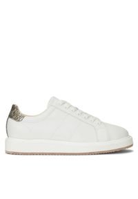 Lauren Ralph Lauren Sneakersy 802946810001 Biały. Kolor: biały. Materiał: skóra