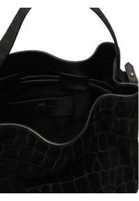 Elisabetta Franchi Torebka BS-21H-61E2-V720 Czarny. Kolor: czarny. Materiał: zamszowe, skórzane #2