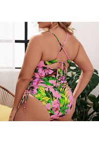 Intica - Kostium kąpielowy jednoczęściowy z wycięciem na lato Sadika. Kolor: wielokolorowy. Materiał: tkanina, materiał #2