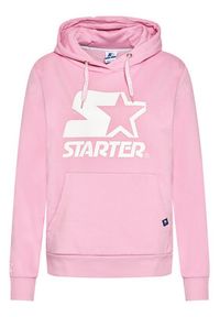 Starter Bluza SDG-001-BD Różowy Regular Fit. Kolor: różowy. Materiał: bawełna
