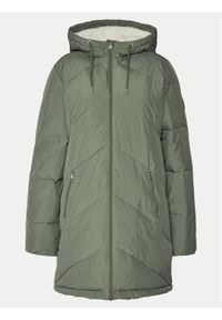 Roxy Płaszcz zimowy Better Weather ERJJK03634 Zielony Regular Fit. Kolor: zielony. Materiał: syntetyk. Sezon: zima