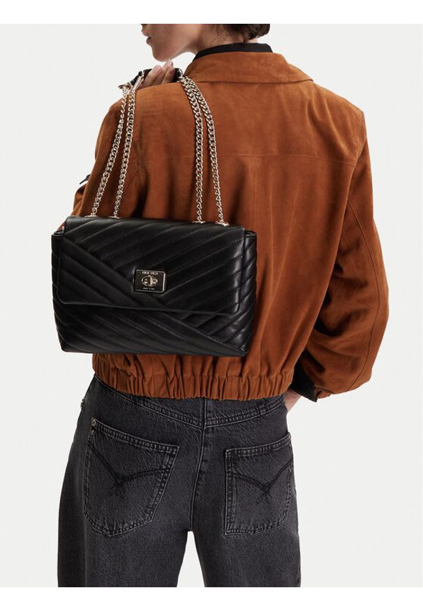 Nine West Torebka CEO-SUSAN-LA513-561 Czarny. Kolor: czarny