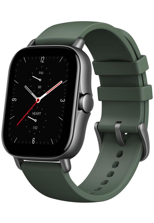 AMAZFIT - Amazfit smartwatch GTS 2e, Moss Green. Rodzaj zegarka: smartwatch. Kolor: zielony. Styl: elegancki, sportowy