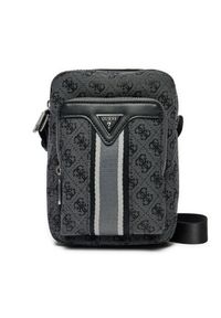 Guess Saszetka HMMIST P5163 Szary. Kolor: szary. Materiał: skóra
