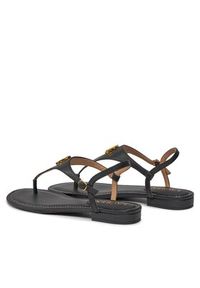 Lauren Ralph Lauren Sandały 802940593001 Czarny. Kolor: czarny. Materiał: skóra #3