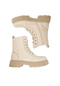 DeeZee Trzewiki HX24026-1 Écru. Materiał: materiał #4