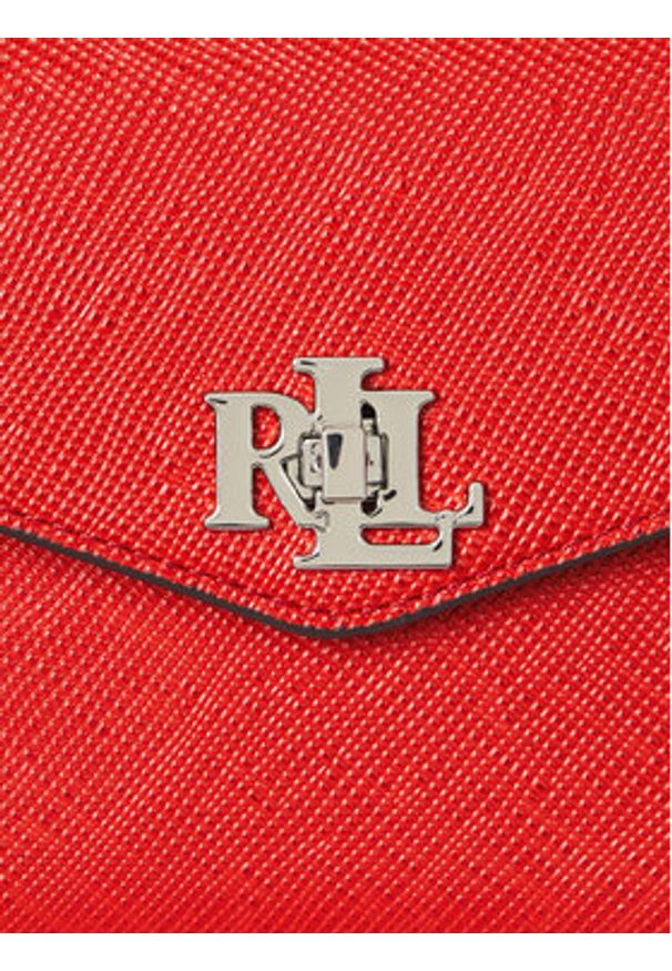 Lauren Ralph Lauren - LAUREN RALPH LAUREN Torebka 431966765006 Czerwony. Kolor: czerwony. Materiał: skórzane