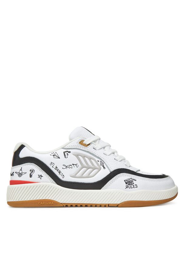 CARIUMA Sneakersy Simpsons Uba 701901W97M110 Biały. Kolor: biały. Materiał: skóra