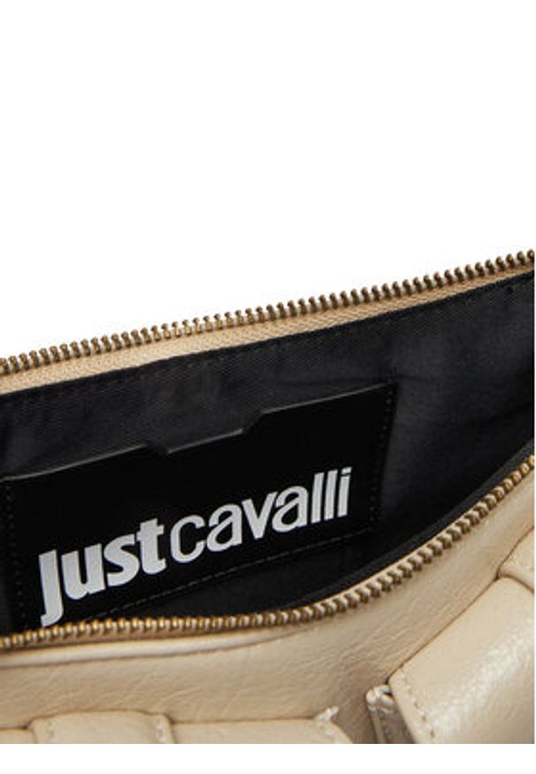 Just Cavalli Torebka 79RA4BX1 ZS969 Écru. Materiał: skórzane