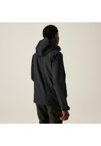 Regatta - Hewitts X Męski softshell do wędrówek. Kolor: czerwony, wielokolorowy, czarny. Materiał: softshell. Sport: turystyka piesza #2