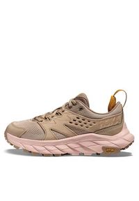 HOKA - Hoka Trekkingi Anacapa Breeze Low 1127921-OTPW Beżowy. Kolor: beżowy. Materiał: materiał