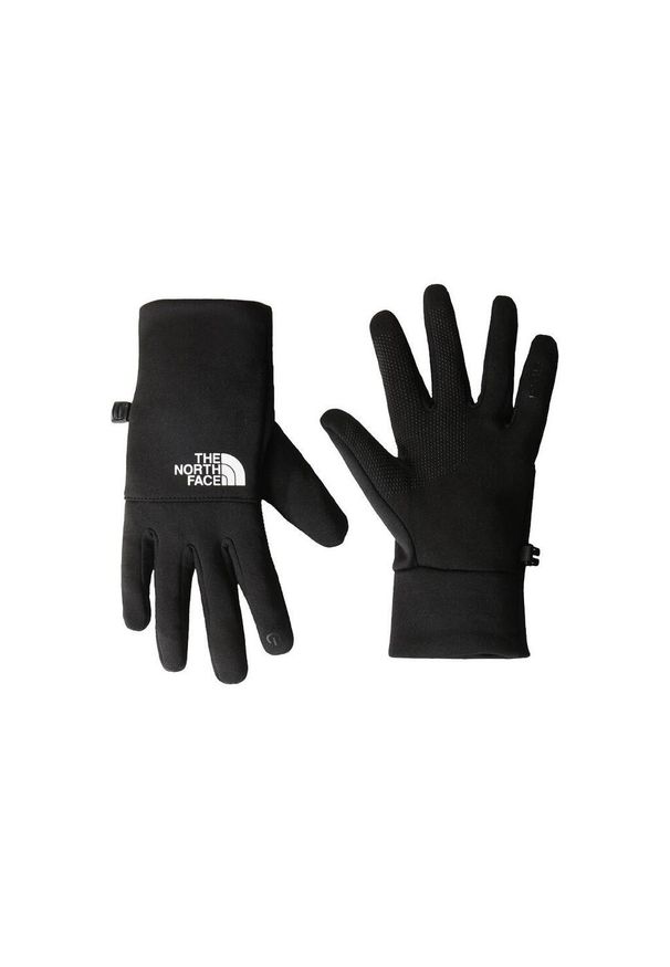 Rękawice turystyczne unisex The North Face Etip Recycled Glove. Kolor: czarny, biały, wielokolorowy. Sport: turystyka piesza