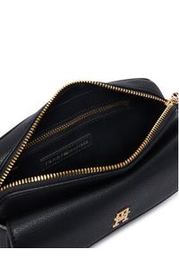 TOMMY HILFIGER - Tommy Hilfiger Torebka Th Icon Camera Bag AW0AW18721 Czarny. Kolor: czarny. Materiał: skórzane #5