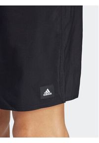 Adidas - adidas Szorty kąpielowe Solid CLX Classic IA5379 Czarny Regular Fit. Kolor: czarny. Materiał: syntetyk #4