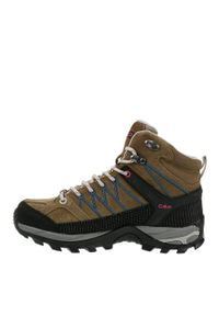 CMP - Rigel Mid Wmn Trekking Shoe Wp. Kolor: wielokolorowy, beżowy, czarny. Sport: turystyka piesza
