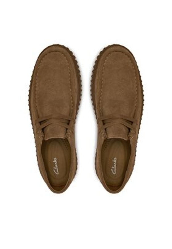 Clarks Mokasyny Torhill Lo 26173471 Brązowy. Kolor: brązowy. Materiał: skóra