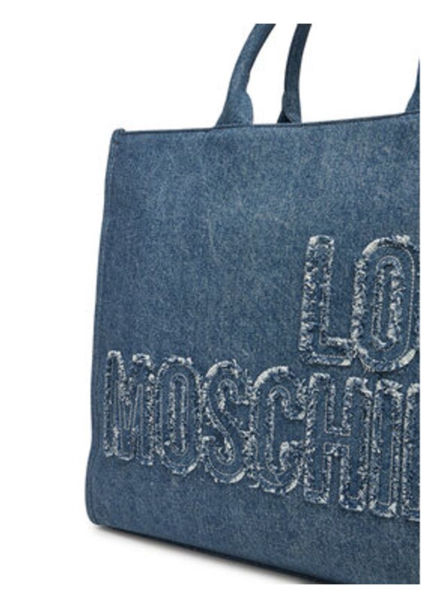 Love Moschino - LOVE MOSCHINO Torebka JC4242PP0MKM0750 Niebieski. Kolor: niebieski