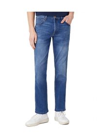 Wrangler - WRANGLER GREENSBORO MĘSKIE SPODNIE JEANSOWE JEANSY DŻINSY BRIGHT STROKE W15QMU91Q