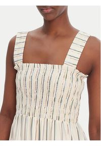 Seafolly Sukienka letnia Faithfull 55649-DR Beżowy Regular Fit. Kolor: beżowy. Materiał: wiskoza. Sezon: lato #3